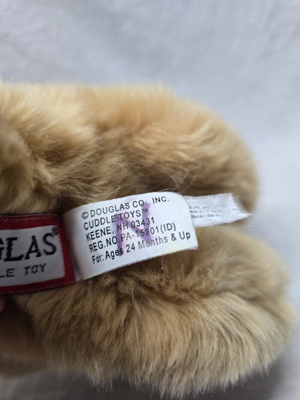 Douglas Cuddle Toys Chap The Golden Retriever # 1724 Stuffed Animal Toy 2016 - Picture 5 of 11